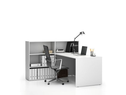 kancelarska sestava single segment 3 police leva bila bila 23899