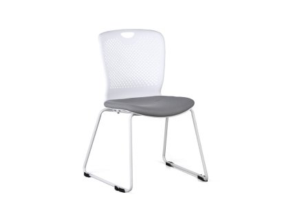 plastova zidle dot seda 24955