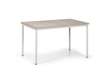 jidelni stul trivia 120x80 cm seda podnoz dub prirodni 119957