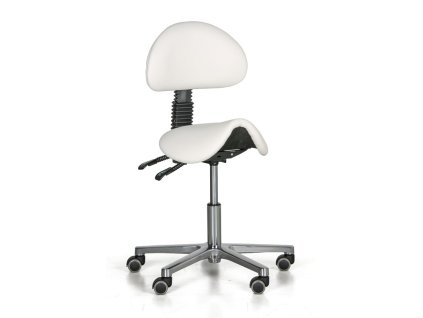 pracovni zidle shawna sedak ve tvaru sedla mekka kolecka bila 26893