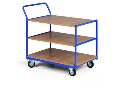 policovy vozik 3 drevotriskove police nosnost 200 kg 37923