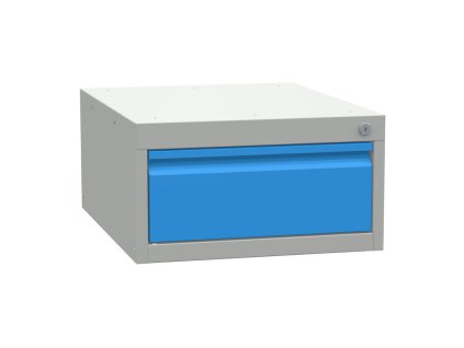 zavesny dilensky box na naradi kovona 1 zasuvka 262 x 480 x 610 mm 30385