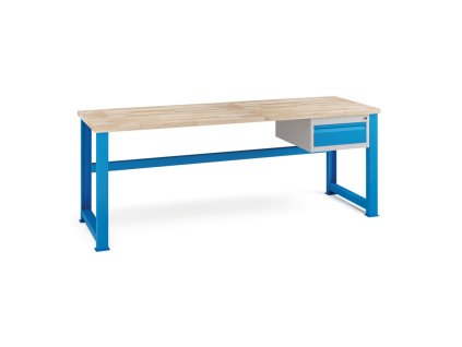 dilensky stul kovona zasuvka na naradi bukova sparovka pevne nohy 2100 mm 34961