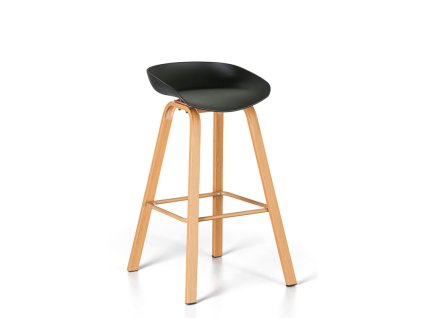 barova zidle gerry cerna 33977