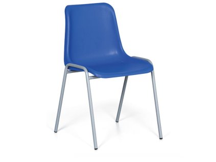 plastova jidelni zidle amador modra 104649