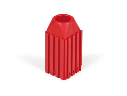 plastovy box pro nastroj s kuzelovou stopkou morse m3 modul 4x4 1 dutina cervena 53746