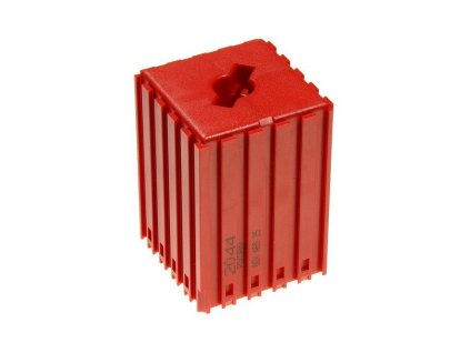 plastovy box pro upinac nastroje typu abs 25 modul 5x5 1 dutina cervena 35593