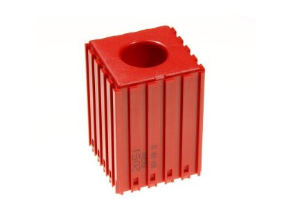 plastovy box pro upinac nastroje typu hsk 32 modul 5x5 1 dutina cervena 35598
