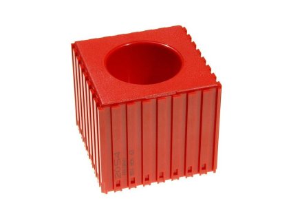 plastovy box pro upinac nastroje typu hsk 63 modul 8x8 1 dutina cervena 35601