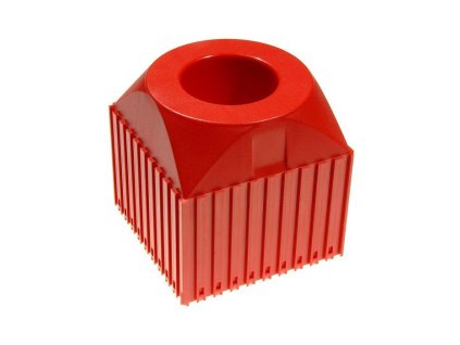 plastovy box pro upinac nastroje vdi 50 modul 10x10 1 dutina cervena 35612