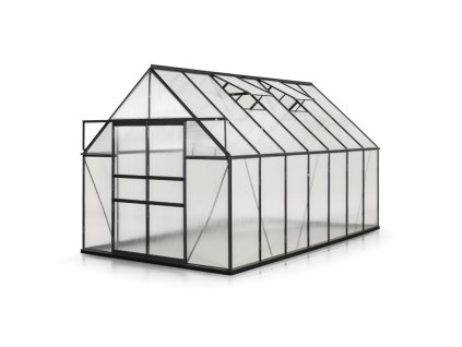 sklenik 240 x 240 x 420 cm cerny 35735