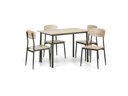 jidelni sestava quatro stul 1100 x 700 mm 4 zidle 36892