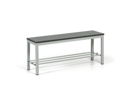 satni lavice s botnikem sedak lamino sede nohy delka 1000 mm grafit 37086