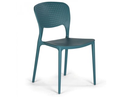 plastova jidelni zidle easy ii modra 33980