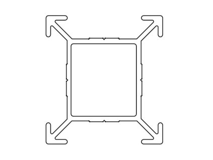 spojovaci sloupek pro paravany cf vyska 1200 mm 90592