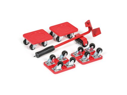 transportni stehovaci plosiny sada 4 ks s pakou nosnost 200 kg 46588