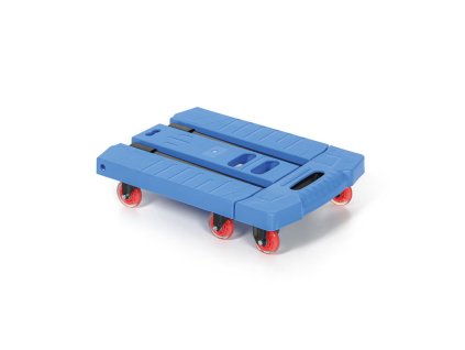 transportni nastavitelna plosina 6 kol modra 46647