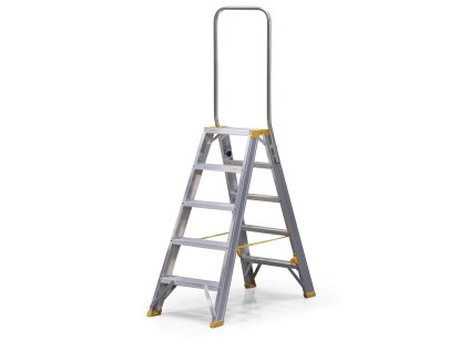 oboustranne hlinikove schudky alve forte s madlem 2x5 stupnu vyska 1 07 m 77761