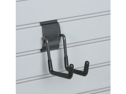 dvojity pogumovany hak pro system storia 60 x 95 x 155 mm 49288