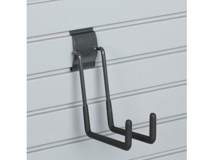 dvojity pogumovany hak pro system storia 65 x 220 x 195 mm 49305