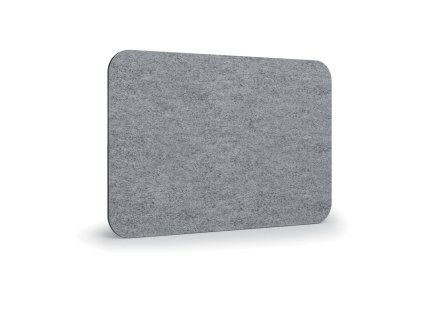 akusticky panel na stenu 120 x 80 cm kulate rohy seda 58603