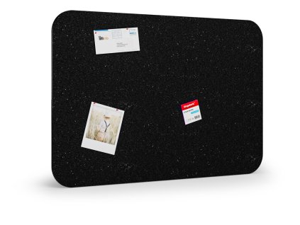 akusticka nastenka 120x80 cm kulate rohy cerna 56479