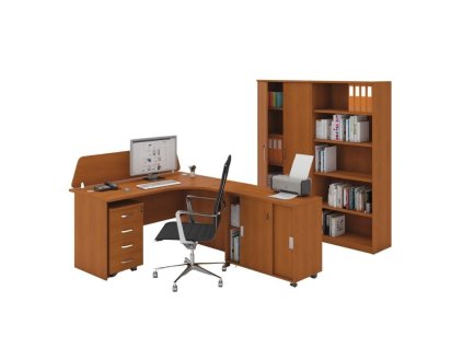 sestava kancelarskeho nabytku mirelli typ c prava tresen 53652