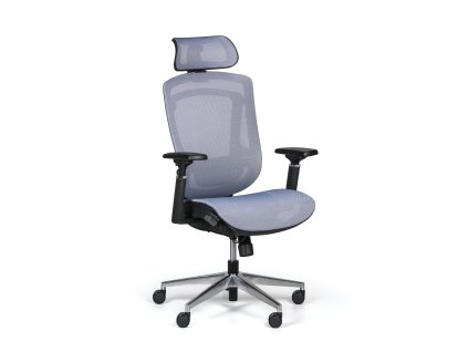 kancelarska zidle berry modra 55042