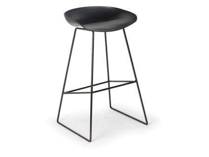 barova zidle monty ii cerna 55839