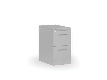 kovova zasuvkova kartoteka primo s drevenymi cely a4 2 zasuvky seda seda 105178