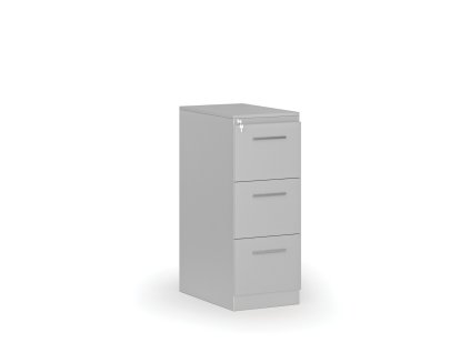 kovova zasuvkova kartoteka primo s drevenymi cely a4 3 zasuvky seda seda 105157