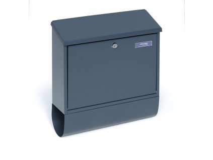 postovni schranka na noviny a dopisy villa spezial set antracit 75815