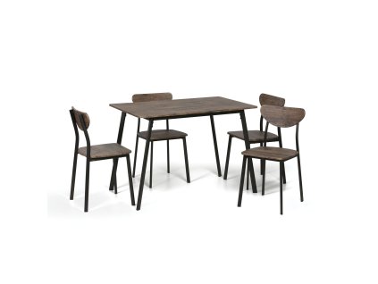 jidelni sestava wellington stul 110 x 70 cm 4 zidle 65115