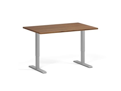 vyskove nastavitelny stul 120x80 cm 2 motory seda podnoz orech 97458