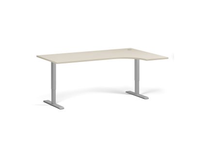 rohovy vyskove nastavitelny stul 180x120 cm 2 motory l p seda podnoz briza 98353