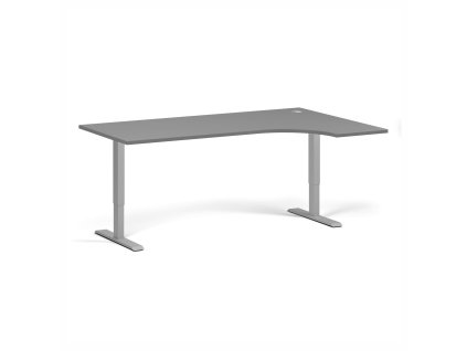 rohovy vyskove nastavitelny stul 180x120 cm 2 motory l p seda podnoz grafit 106113