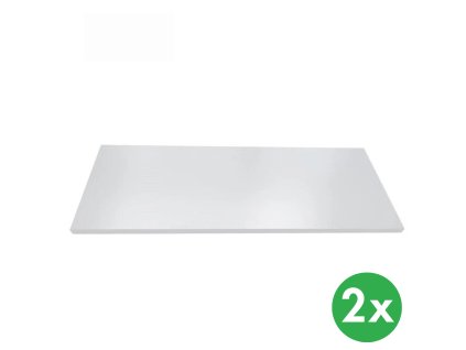 pridavna police ke kovovym skrinim 800 x 435 mm seda 2 ks 131888