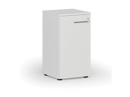 nizka kancelarska skrin s dvermi primo white 400 x 420 x 740 mm bila 70309