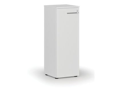nizka kancelarska skrin s dvermi primo white 400 x 420 x 1087 mm bila 70407