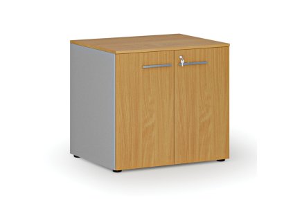 kancelarska skrin s dvermi primo gray 800 x 640 x 735 mm seda buk 70599