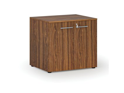 kancelarska skrin s dvermi primo wood 800 x 640 x 735 mm orech 70651
