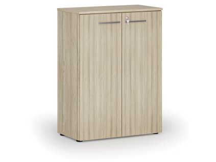 kancelarska skrin s dvermi primo wood 800 x 420 x 1087 mm dub prirodni 70858