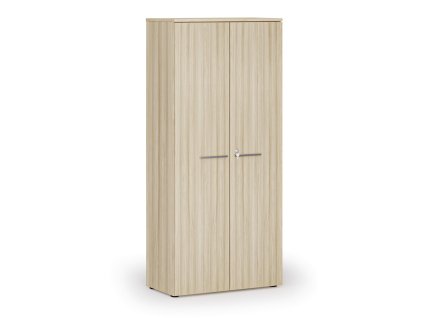 kancelarska skrin s dvermi primo wood 800 x 420 x 1781 mm dub prirodni 143599