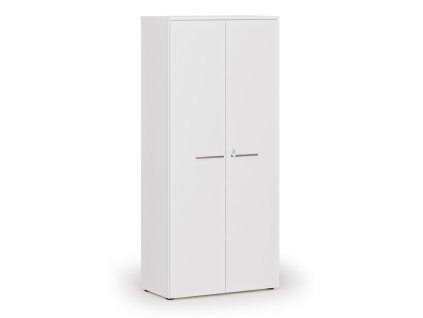 kancelarska skrin s dvermi primo white 800 x 420 x 1781 mm bila 143595