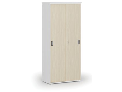 skrin se zasouvacimi dvermi primo white 800 x 420 x 1781 mm bila briza 72023