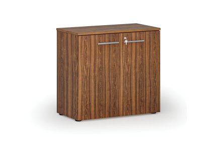 kancelarska skrin s dvermi primo wood 800 x 420 x 740 mm orech 72556