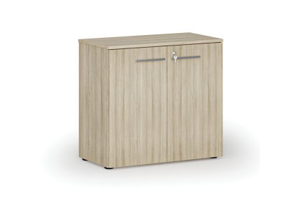 kancelarska skrin s dvermi primo wood 800 x 420 x 740 mm dub prirodni 72559