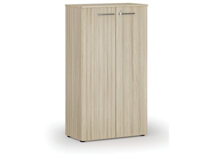 kancelarska skrin s dvermi primo wood 800 x 420 x 1434 mm dub prirodni 73261