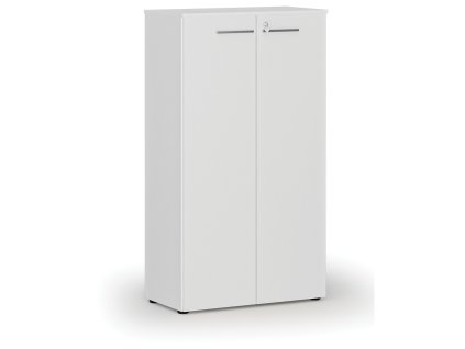 kancelarska skrin s dvermi primo white 800 x 420 x 1434 mm bila 73264