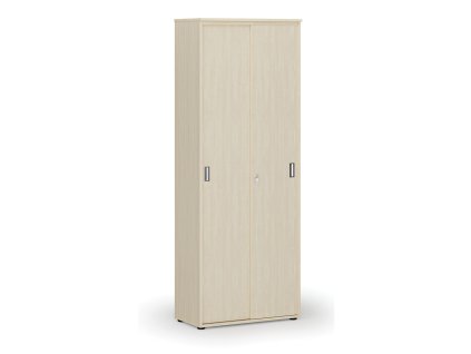 kancelarska skrin se zasouvacimi dvermi primo wood 800 x 420 x 2128 mm briza 74230